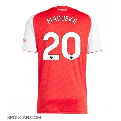 Muški Nogometni Dres Arsenal Noni Madueke #20 Domaci 2025-26 Kratak Rukav Muški Nogometni Dres Arsenal Noni Madueke #20 Domaci 2025-26 Kratak Rukav